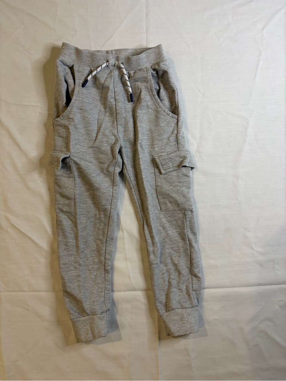 Free Planet Kids Light Grey Cargo Jogger Pants